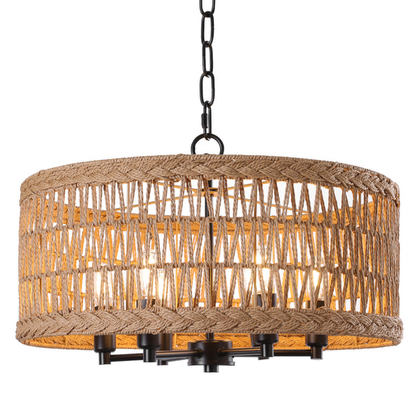 Lipovina chandelier light, Black