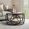 Machin coffee table, Brown MDF