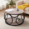 Machin coffee table, Greige MDF