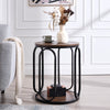 Machin side table, Brown MDF