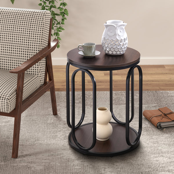 Machin side table, Coffee MDF