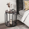 Machin side table, Coffee MDF