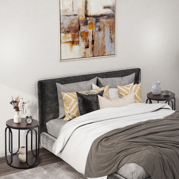 Machin side table, Coffee MDF