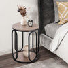 Machin side table, Greige MDF