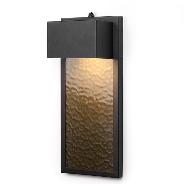 Marselan outdoor wall light, Black