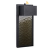 Marselan outdoor wall light, Black