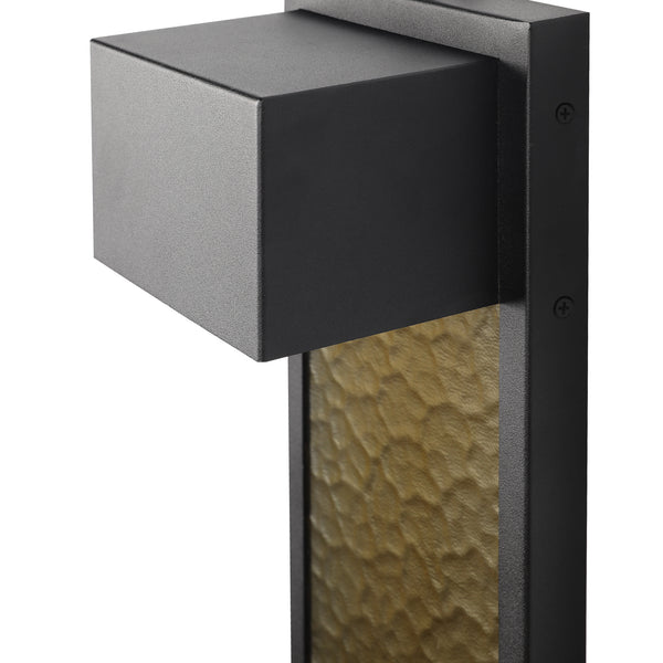 Marselan outdoor wall light, Black
