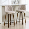 Medina bar stool, Brown Bena Fabric/Bar Height