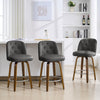Medina bar stool, Charcoal Sarma Leather/Counter Height