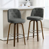 Medina bar stool, Gray Bena Fabric/Bar Height