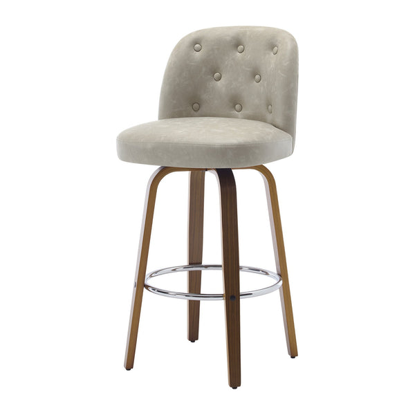 Medina bar stool, Moonlight Sarma Leather/Bar Height