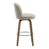 Medina bar stool, Moonlight Sarma Leather/Bar Height