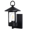 Merello outdoor wall light, Black