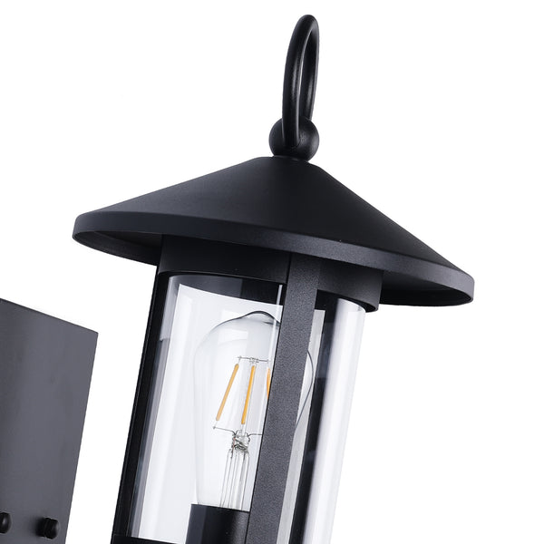 Merello outdoor wall light, Black