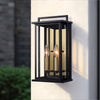 Millot outdoor wall light, Black