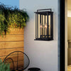 Millot outdoor wall light, Black