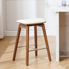 Muscat Counter Stool in Brown Rubberwood
