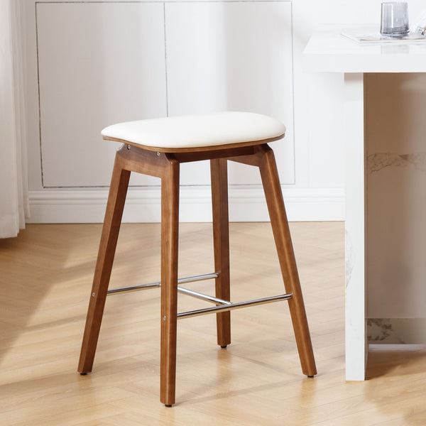 Muscat Counter Stool in Brown Rubberwood