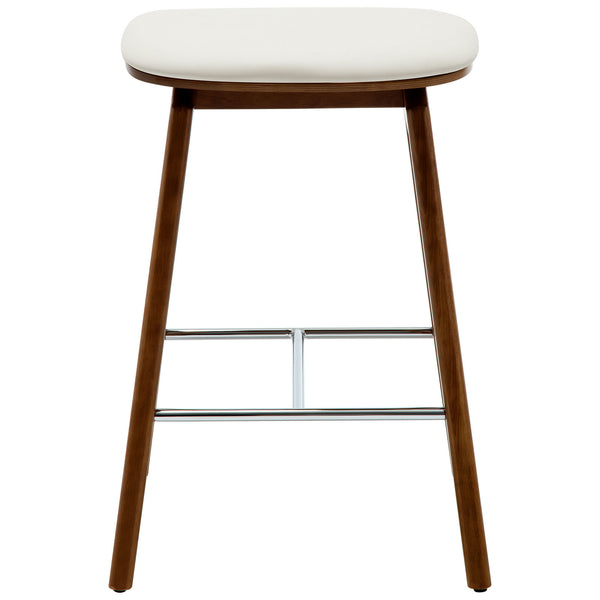 Muscat Counter Stool in Brown Rubberwood
