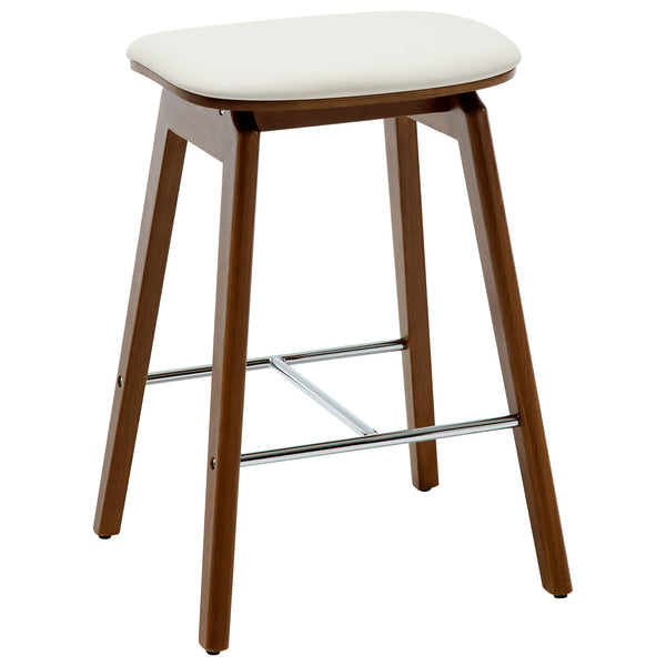 Muscat Counter Stool in Brown Rubberwood