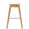 Muscat Counter stool in Natural Rubberwood