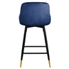 Musque bar stool, Lake Azal Velvet/Bar Height