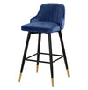 Musque bar stool, Lake Azal Velvet/Bar Height