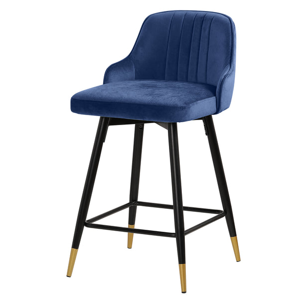 Musque bar stool, Lake Azal Velvet/Counter Height