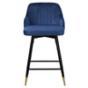 Musque bar stool, Lake Azal Velvet/Counter Height