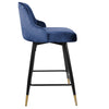 Musque bar stool, Lake Azal Velvet/Counter Height