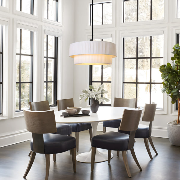 Nerolo chandelier light, Black/Large