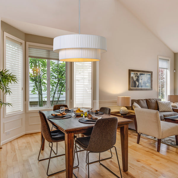 Nerolo chandelier light, Chrome/Small