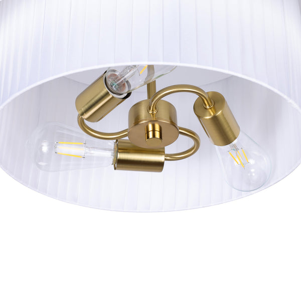 Nerolo chandelier light, Gold/Small