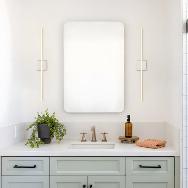 Nobling vanity light, Warm/32 inch