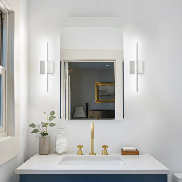 Nobling vanity light, White/16 inch