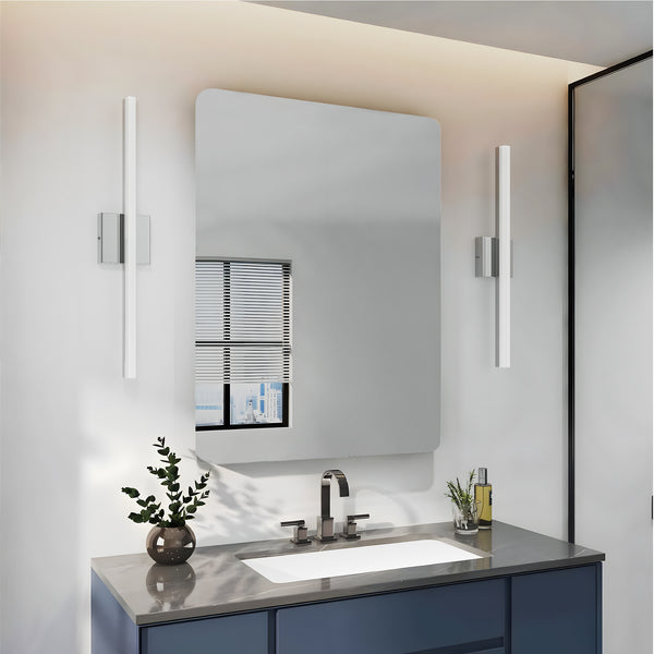 Nobling vanity light, White/24 inch