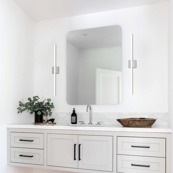 Nobling vanity light, White/32 inch