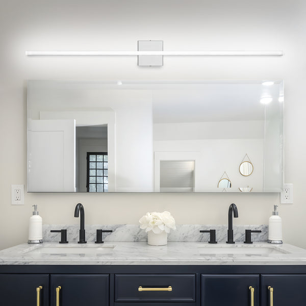 Nobling vanity light, White/47 inch