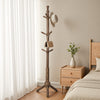 Nyima Coat Rack in Greige Rubberwood