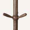 Nyima Coat Rack in Greige Rubberwood