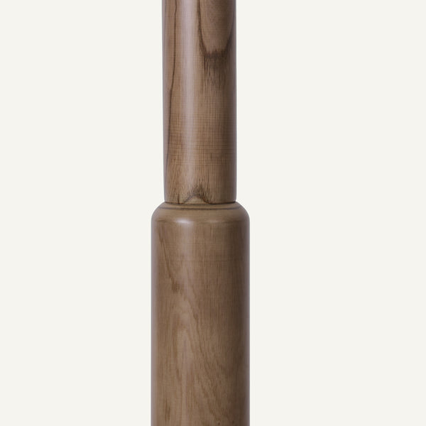 Nyima Coat Rack in Greige Rubberwood