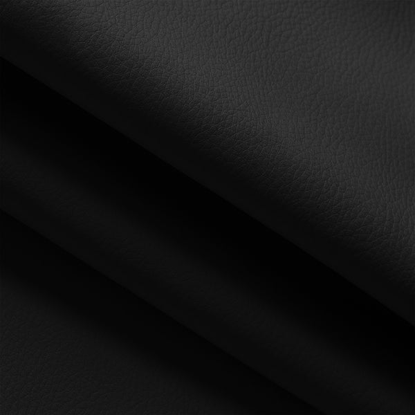 Oatmeal dining chair, Black Hron Leather/Leather Backrest