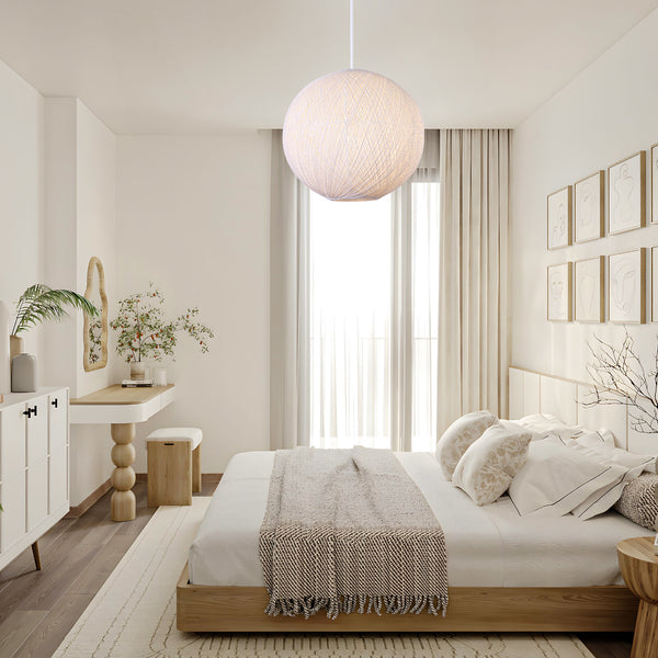 Ortega chandelier light, White