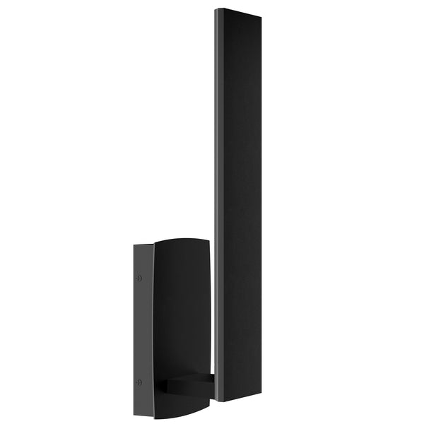 Ottonel outdoor wall light, Black/Large