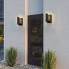 Ottonel outdoor wall light, Black/Small