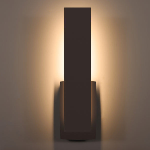 Ottonel outdoor wall light, Bronze/Large