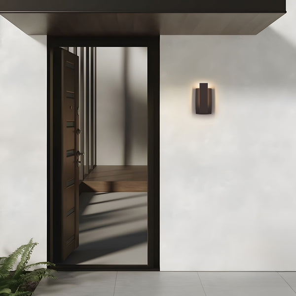 Ottonel outdoor wall light, Bronze/Small