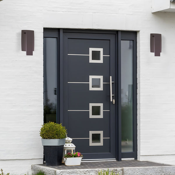 Ottonel outdoor wall light, Bronze/Small