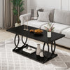 Paektu Coffee Table in Black Finish
