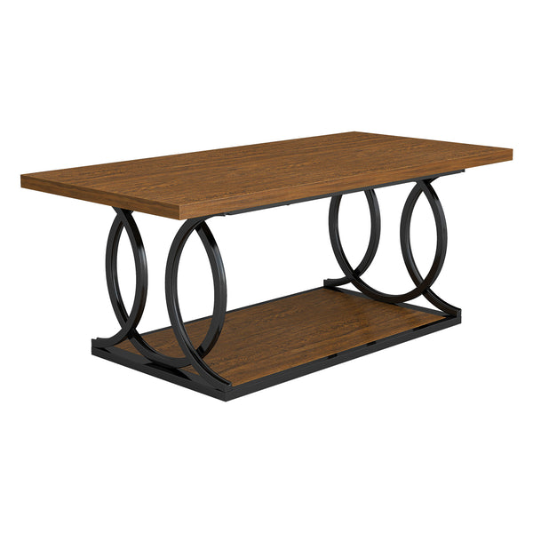 Paektu Coffee Table in Brown Finish